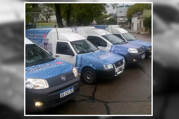 camioneta dispenser JG